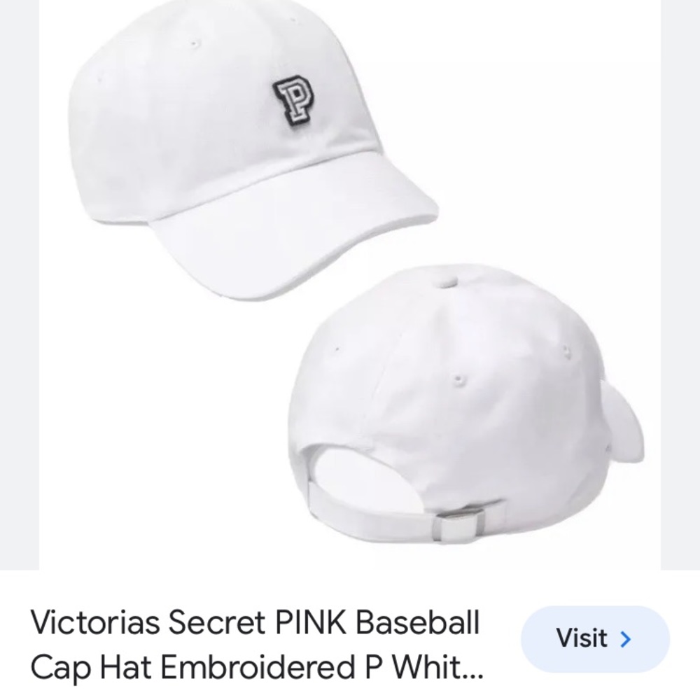NWT Vs pink baseball hat